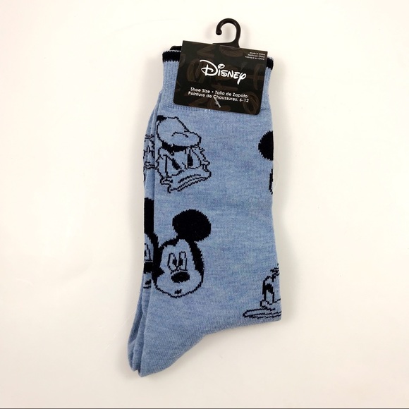 Disney Other - New Mens Disney Mickey Mouse Socks Size 6-12